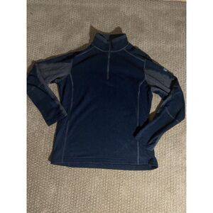 Kuhl Men's Navy and Gray Sweater